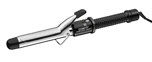 Conair Instant Heat 1-Inch Curling Iron Classic Curls for Short Medium and Long Hair