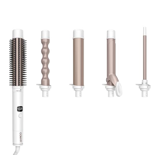 CONAIR Double Ceramic Curling Wand for Creating Curls and Waves, Professional Ceramic Technology Hair Styler