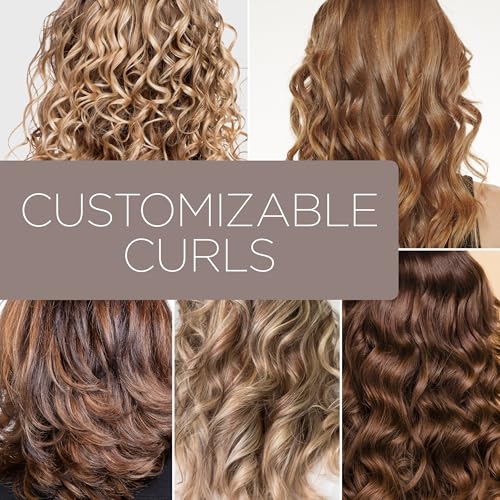CONAIR Double Ceramic Curling Wand for Creating Curls and Waves, Professional Ceramic Technology Hair Styler