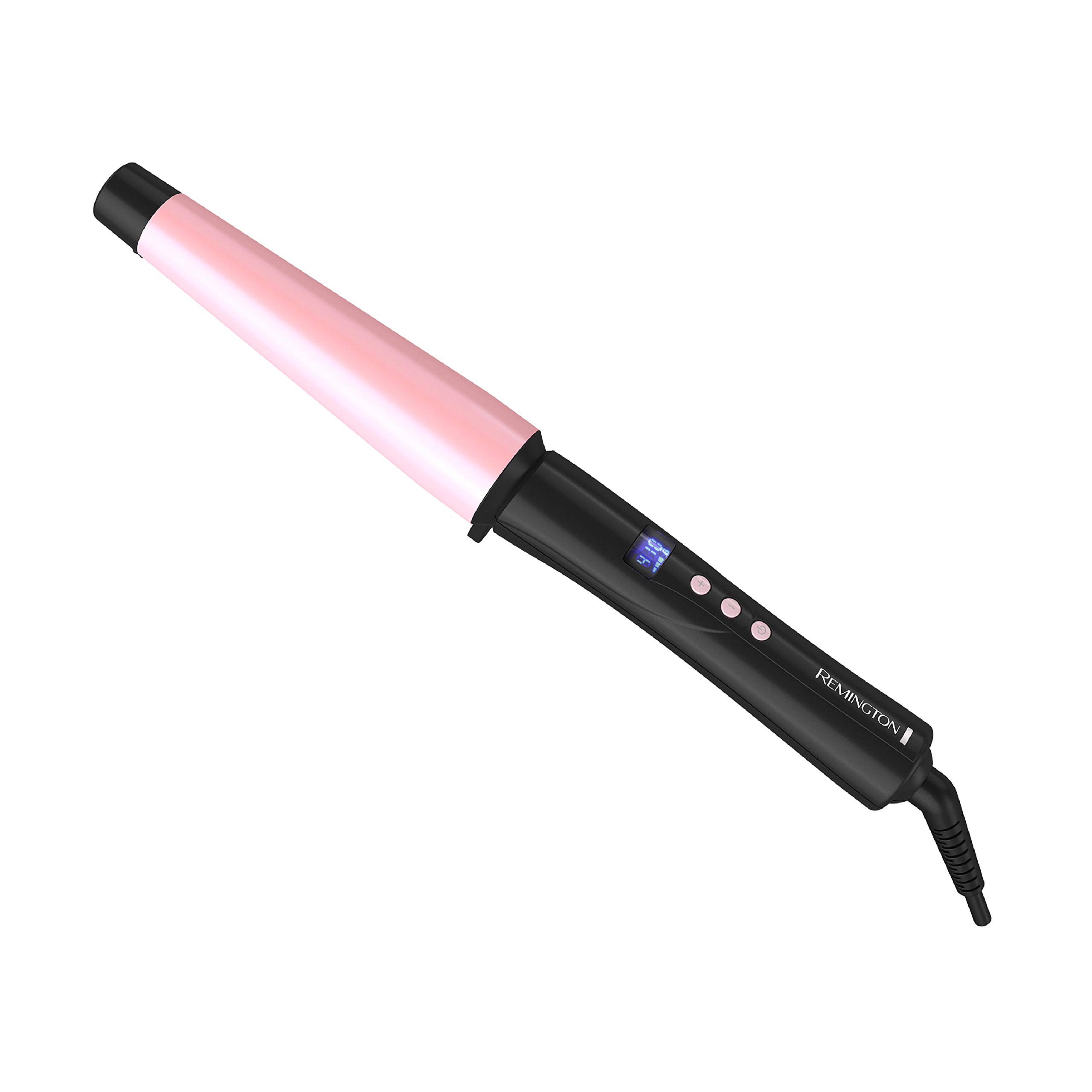Remington CI9538 Pro Ceramic Conical Wand Digital Controls Black/Pink
Remington CI9538 Pro 1"-1.5" Pearl Ceramic Curling